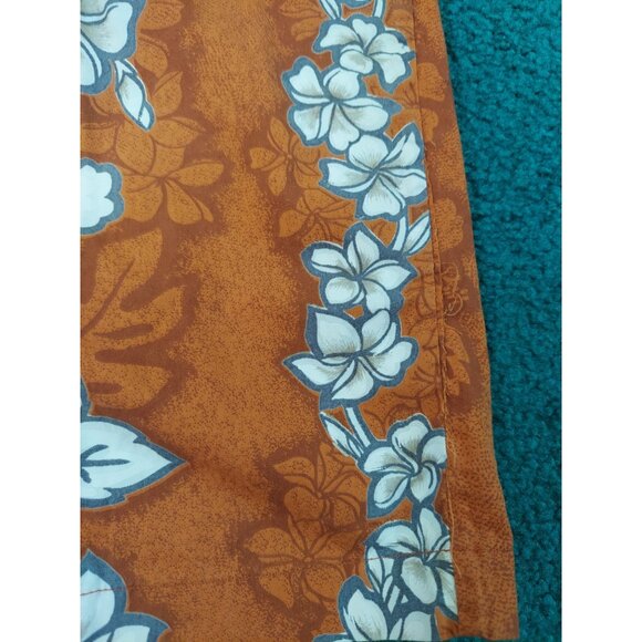 Enesko Jeans Floral Artwork Button Up Shirt Medium L - Picture 4 of 8